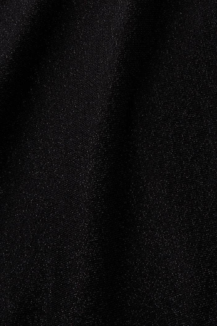 Třpytivý pulovr s netopýřími rukávy, LENZING™ ECOVERO™, BLACK, detail image number 5