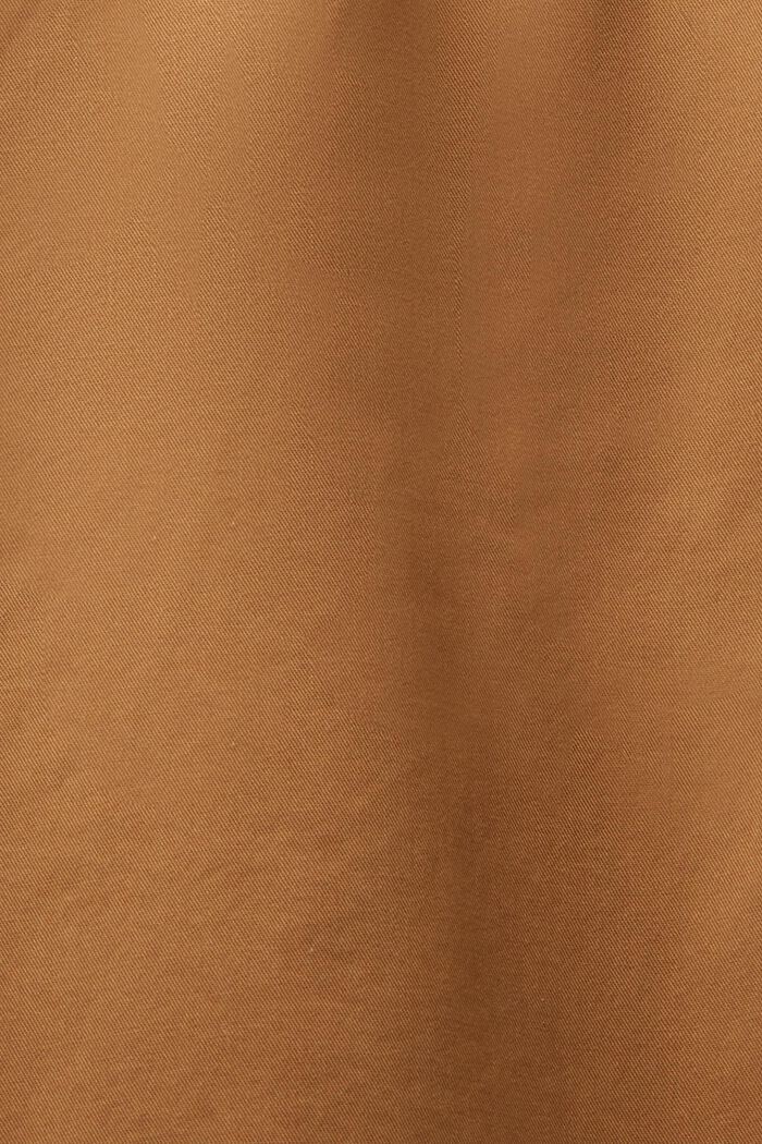Šortky ve stylu chino, z udržitelné bavlny, CAMEL, detail image number 6