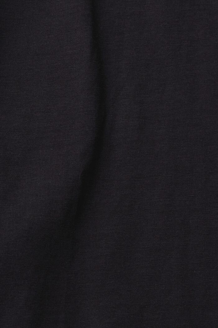 Tričko s potiskem na hrudi, BLACK, detail image number 5