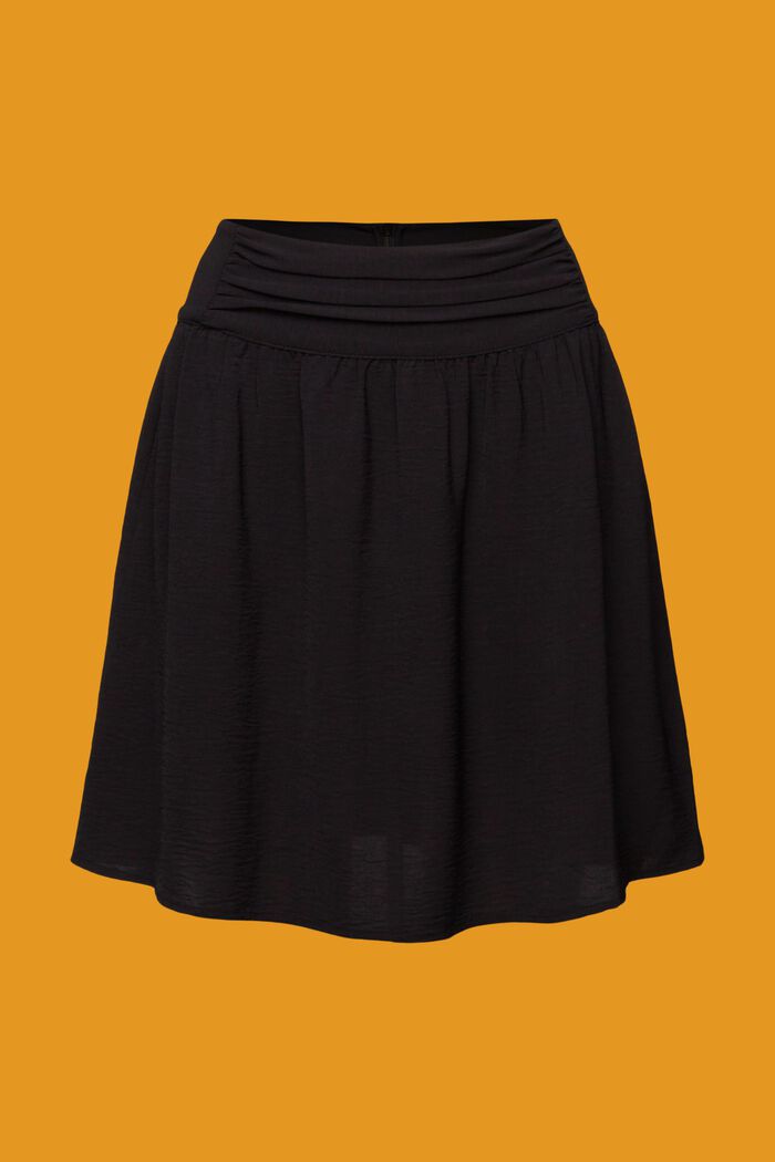 Krepová mini sukně, BLACK, detail image number 7