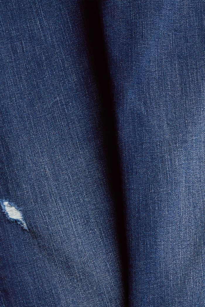 Strečové džíny z bio bavlny, BLUE DARK WASHED, detail image number 1