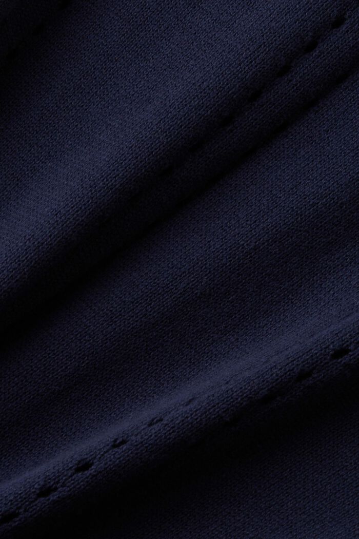 Háčkovaný svetřík, NAVY, detail image number 4