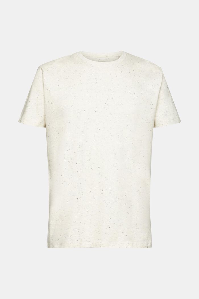 Žerzejové tričko se skvrnitým vzorem, WHITE, detail image number 6