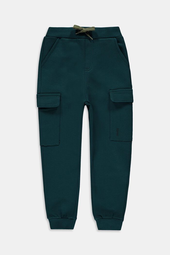 Joggery v cargo stylu, DARK TEAL GREE, overview