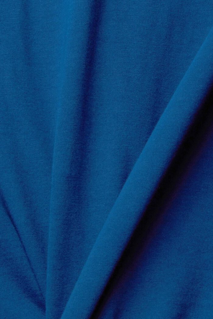 Top se stojáčkem a dlouhým rukávem, PETROL BLUE, detail image number 1