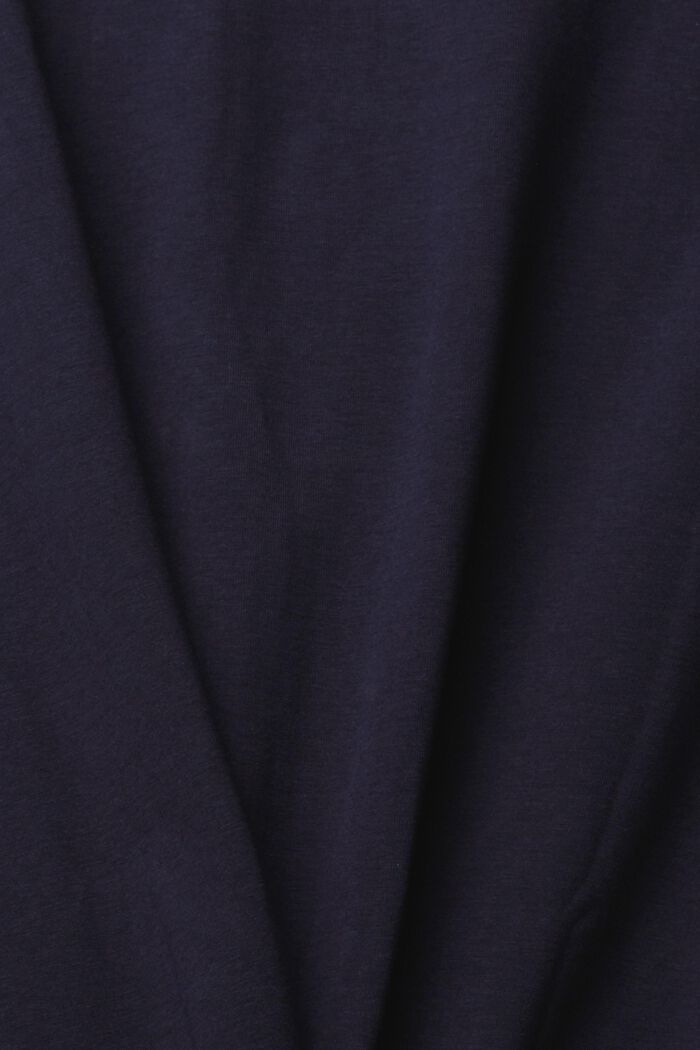 Žerzejová noční košile, NAVY, detail image number 4