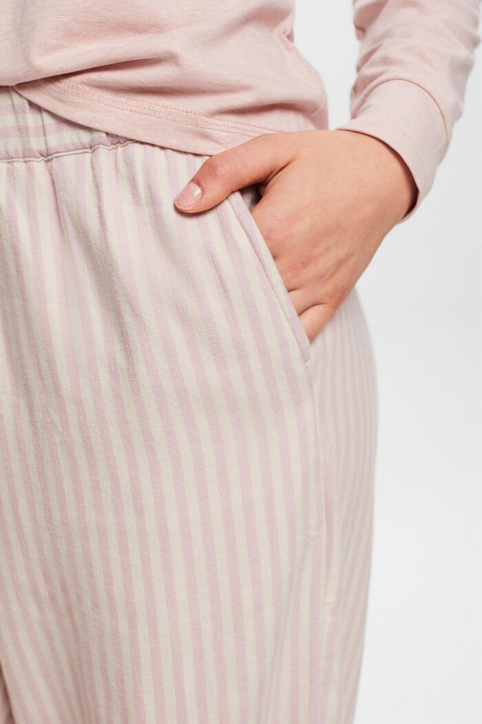 Flanelové pyžamové kalhoty, LIGHT PINK, detail image number 2