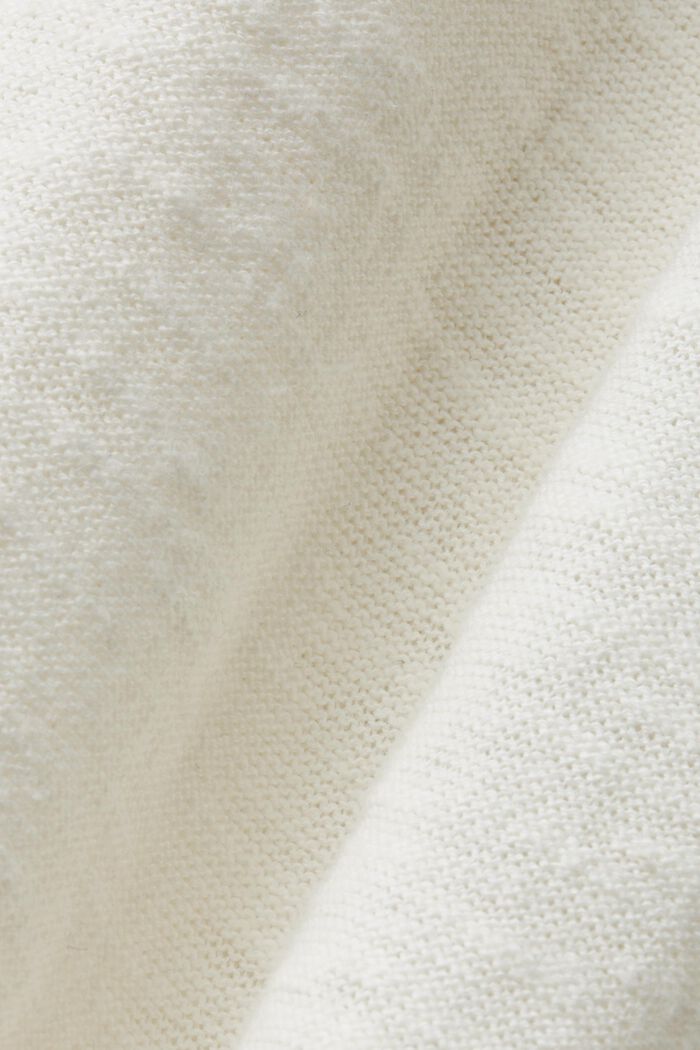 Pulovr s krátkým rukávem, směs bavlny se lnem, ICE, detail image number 5