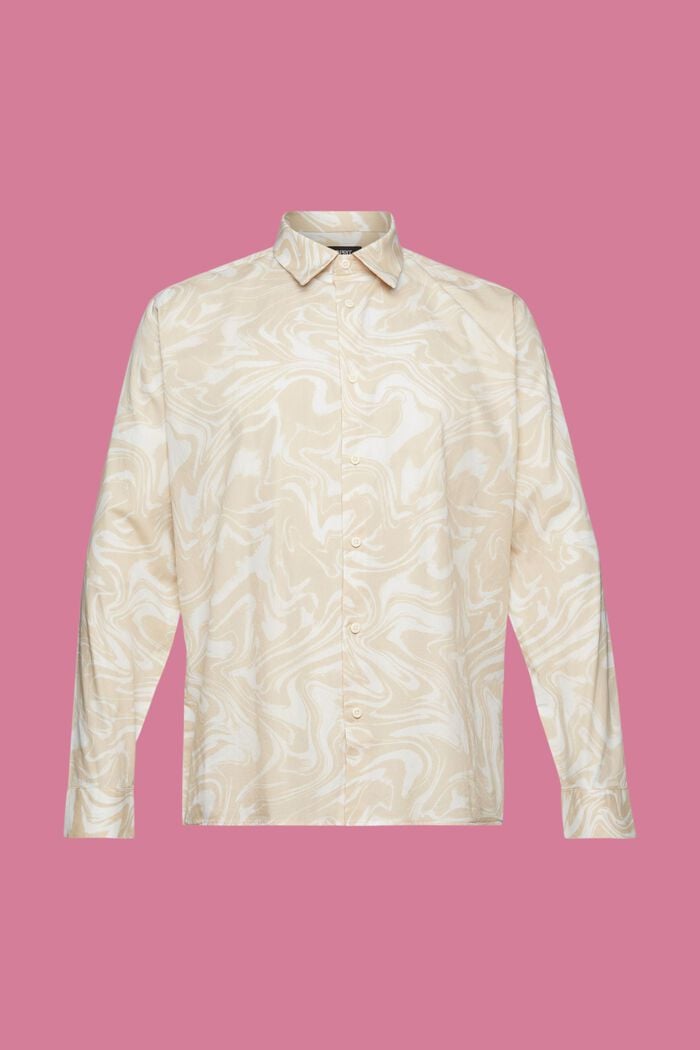 Tričko s vlnkovitým retro potiskem, OFF WHITE, detail image number 5
