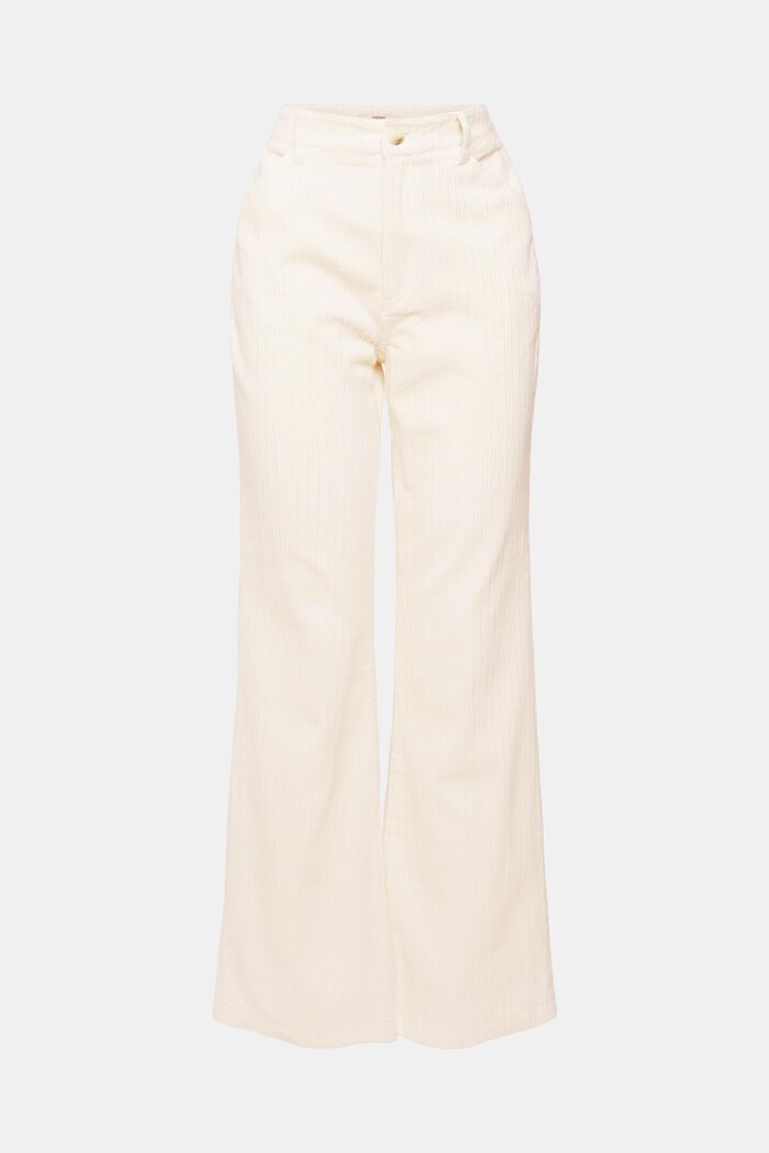 CORDUROY mix & match široké kalhoty, OFF WHITE, detail image number 2