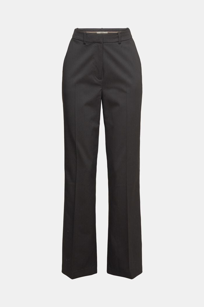 Kalhoty se širokými nohavicemi, BLACK, detail image number 7
