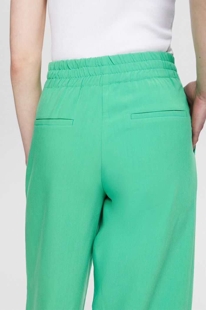 Kalhoty se širokými nohavicemi, GREEN, detail image number 4