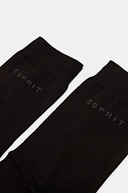 Jednobarevné ponožky z bio bavlny, 5 párů v balení