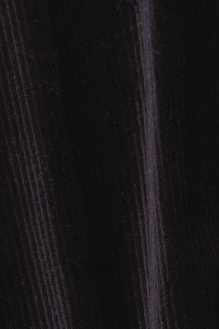Manšestrová mikina, BLACK, detail image number 5