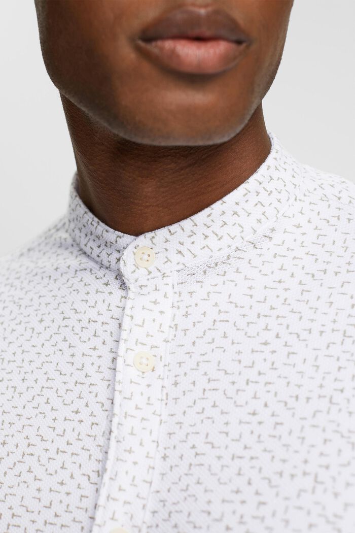 Vzorovaná košile, WHITE, detail image number 0