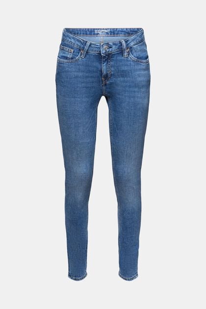 Recyklováno: strečové Skinny džíny, střední pas
