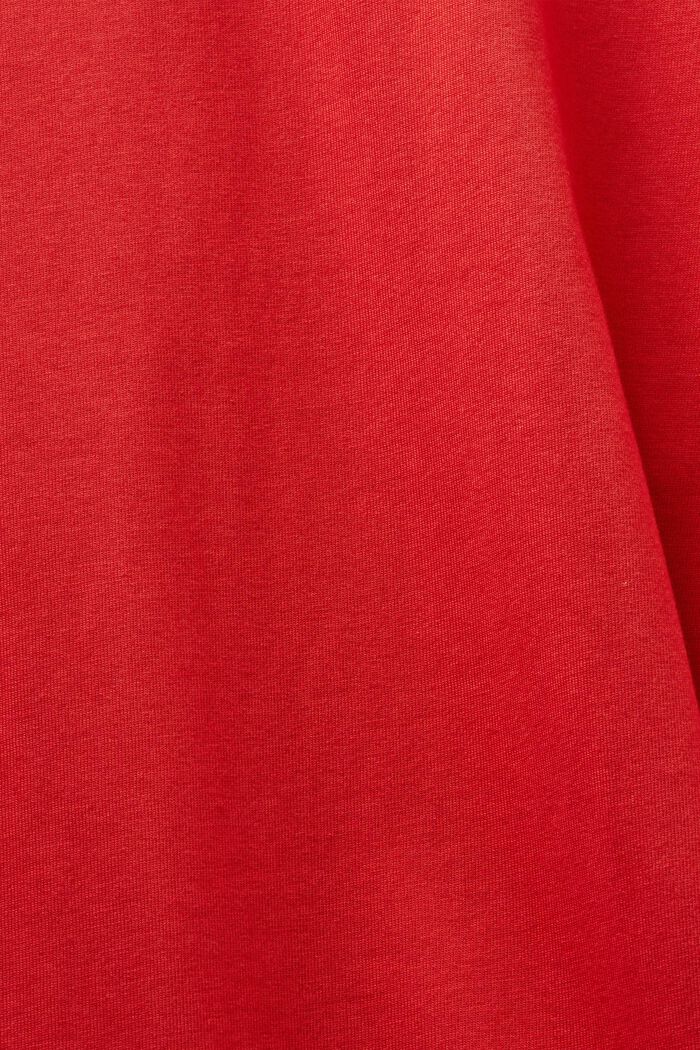 Unisex tričko s logem, DARK RED, detail image number 6
