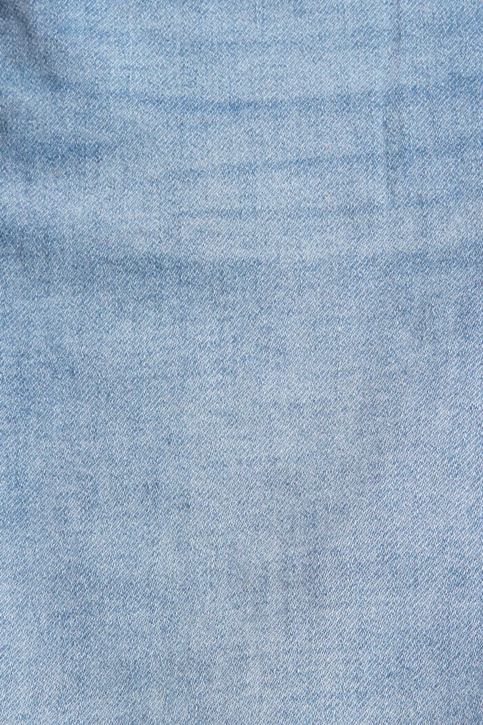 Denimové šortky ze směsi s bio bavlnou, BLUE LIGHT WASHED, detail image number 1