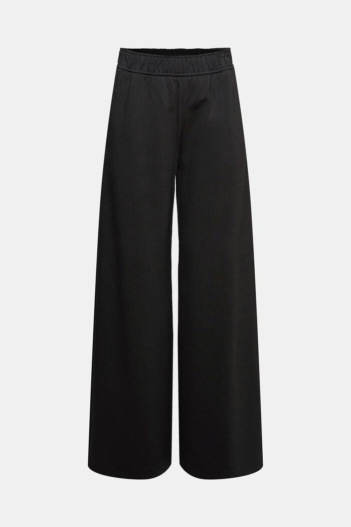 SPORTY PUNTO mix & match kalhoty s rozšířenými nohavicemi, BLACK, overview