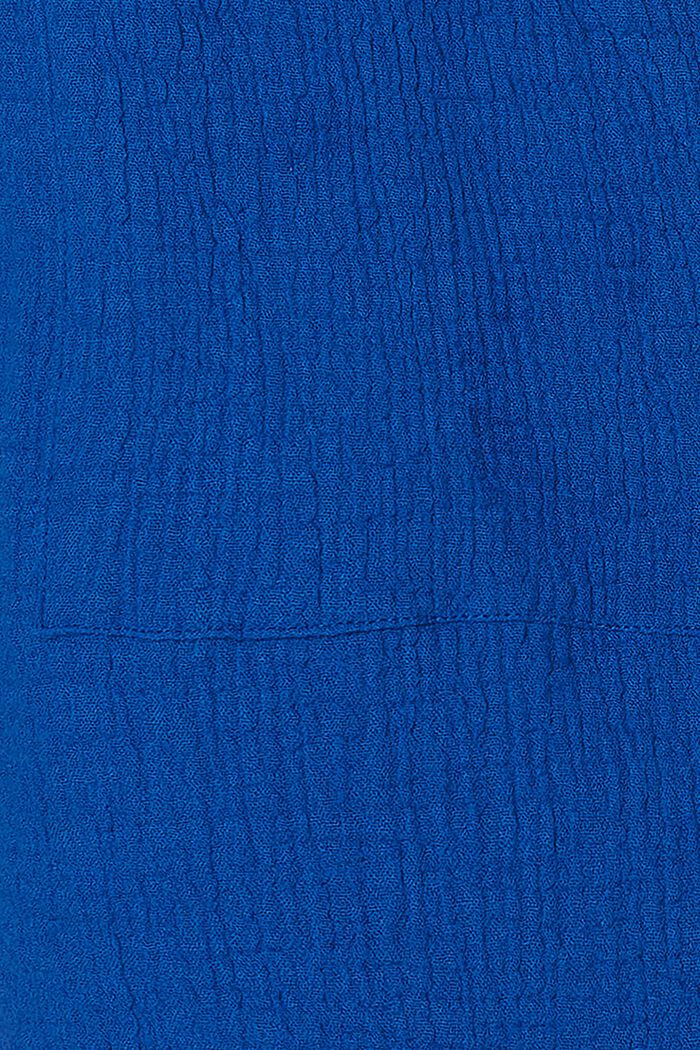 MATERNITY Šortky s pasem pod bříško a s opaskem, ELECTRIC BLUE, detail image number 3