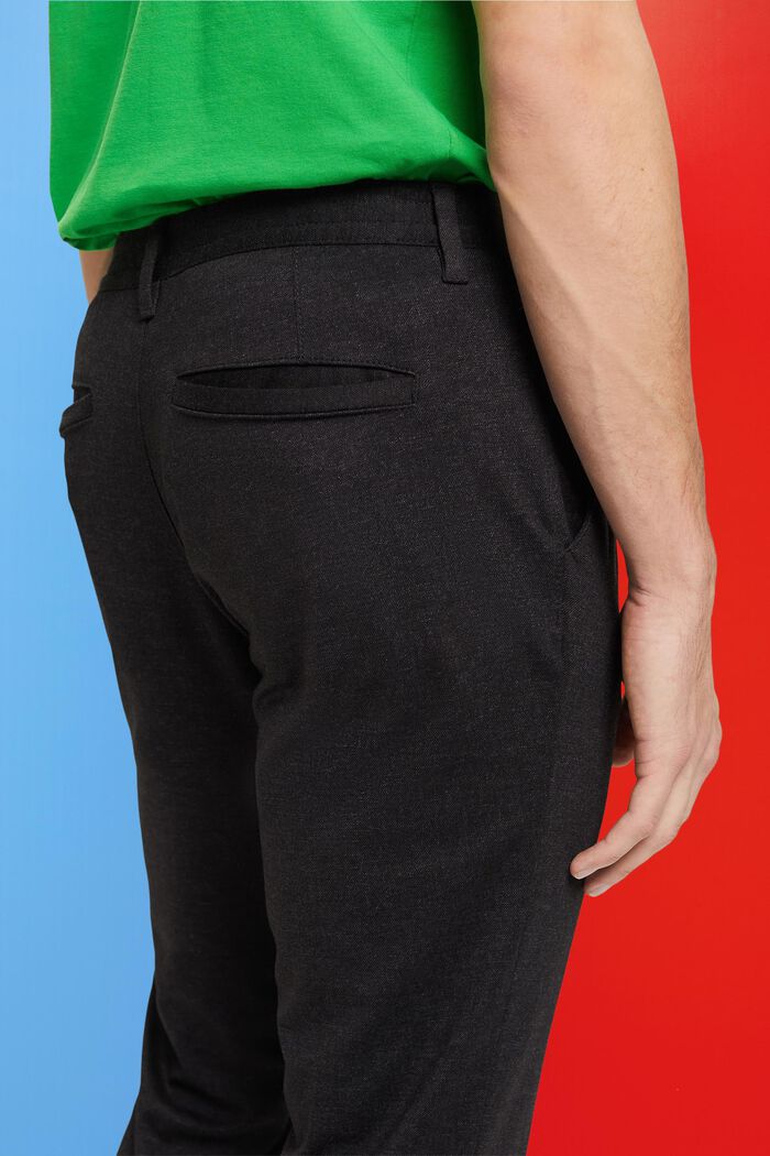 Elegantní kalhoty v joggingovém stylu, ANTHRACITE, detail image number 2