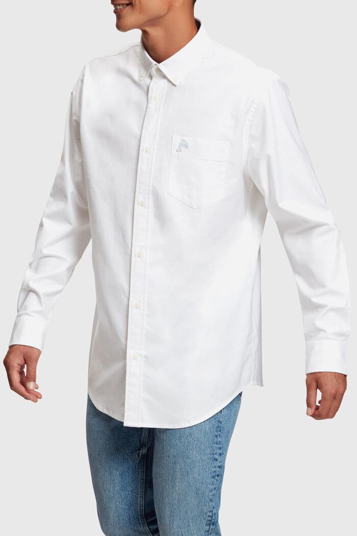 Oxfordská košile s klasickým střihem Regular Fit, WHITE, detail image number 0