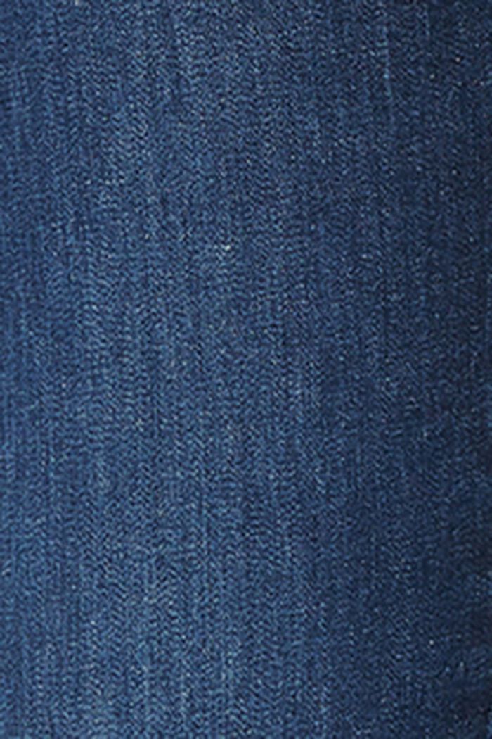 MATERNITY Džegíny s pasem pod bříškem, BLUE DARK WASHED, detail image number 4