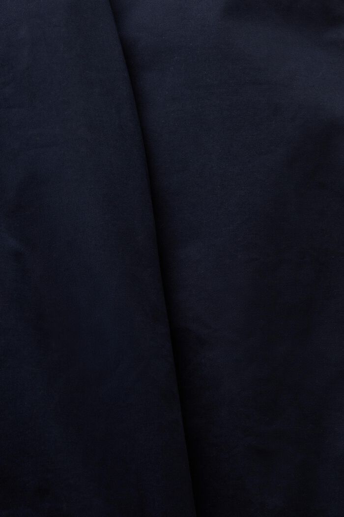 Rovné kalhoty chino z bio bavlny, NAVY, detail image number 5