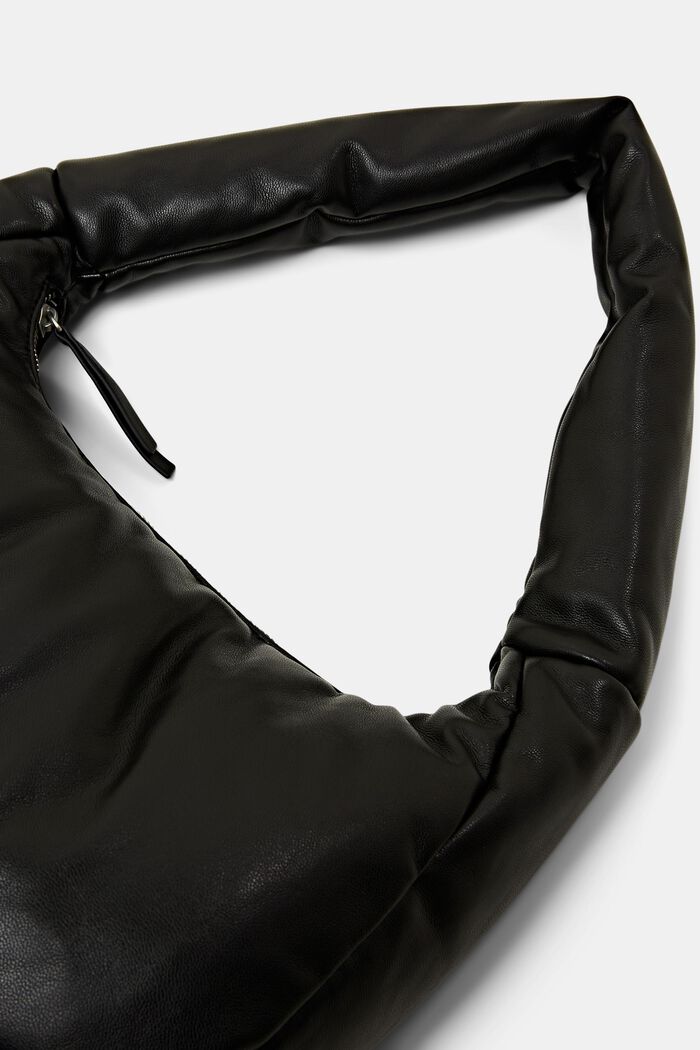 Polstrovaná kabelka přes rameno, BLACK, detail image number 1