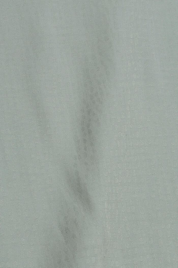 Halenka s decentním puntíkovaným vzorem, DUSTY GREEN, detail image number 4