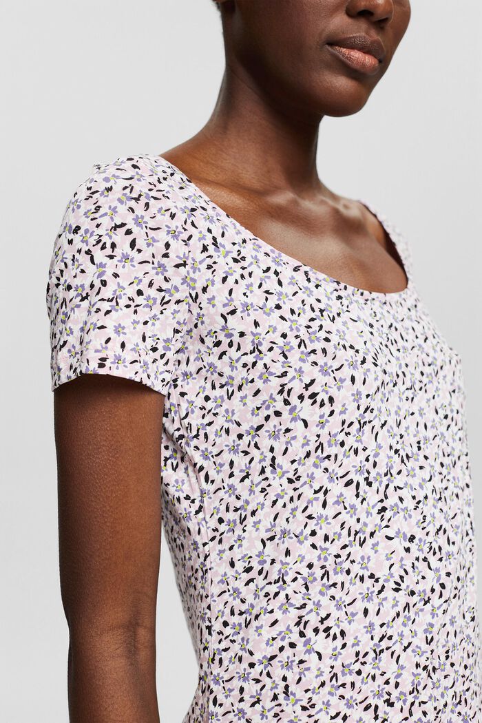 Tričko s natištěným vzorem, bio bavlna