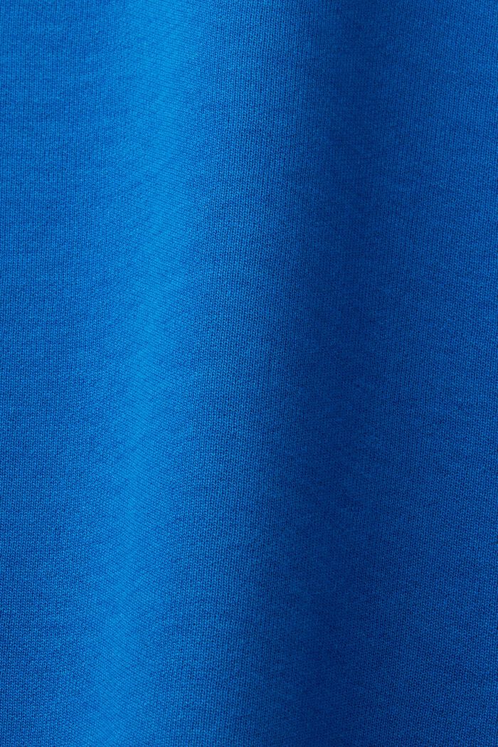 Basic mikina, směs s bavlnou, BRIGHT BLUE, detail image number 5