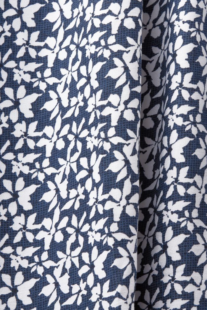 Tubusové midi šaty s řasením, NAVY, detail image number 4