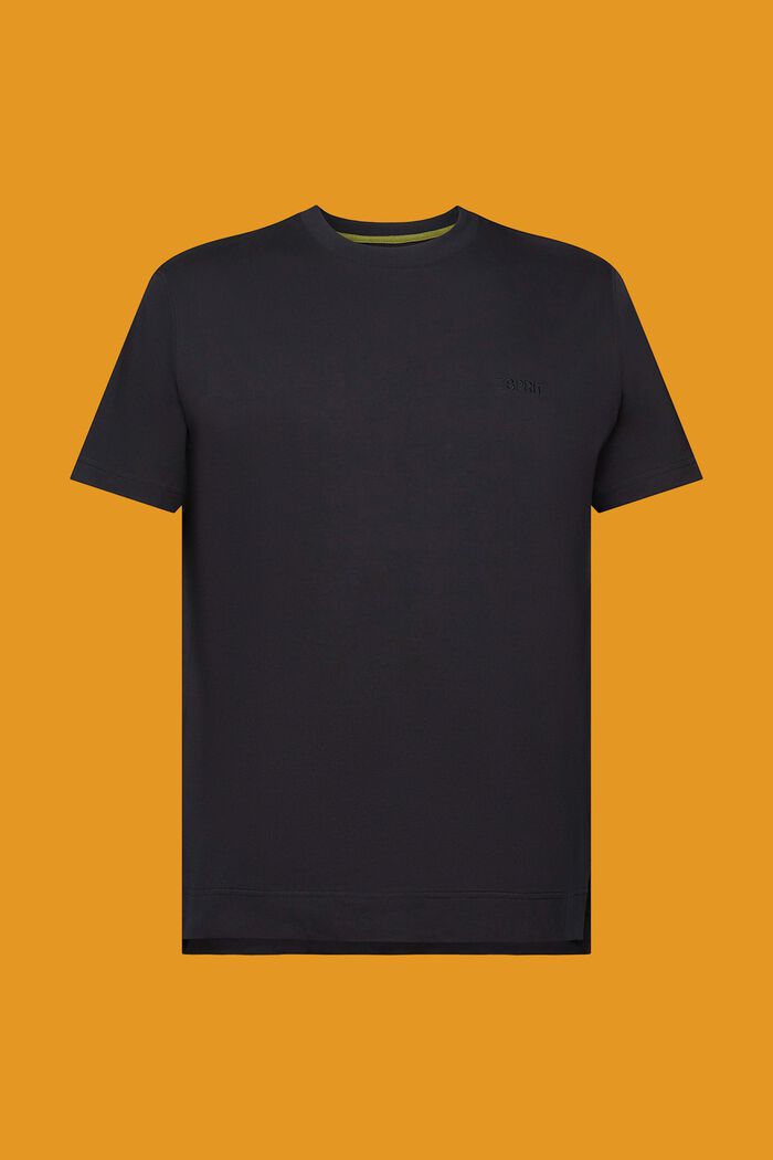 Tričko s natištěným logem, 100% bavlna, BLACK, detail image number 6