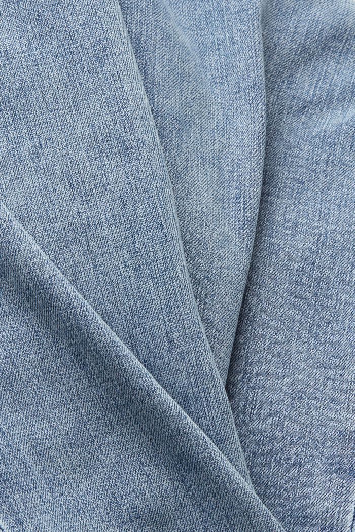 Skinny džíny s vysokým pasem, BLUE LIGHT WASHED, detail image number 5