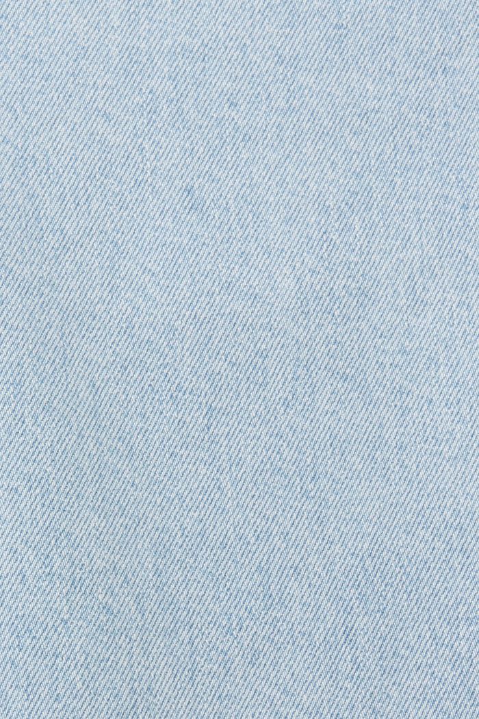 Džíny se střední výškou pasu a s rovnými nohavicemi, BLUE BLEACHED, detail image number 5