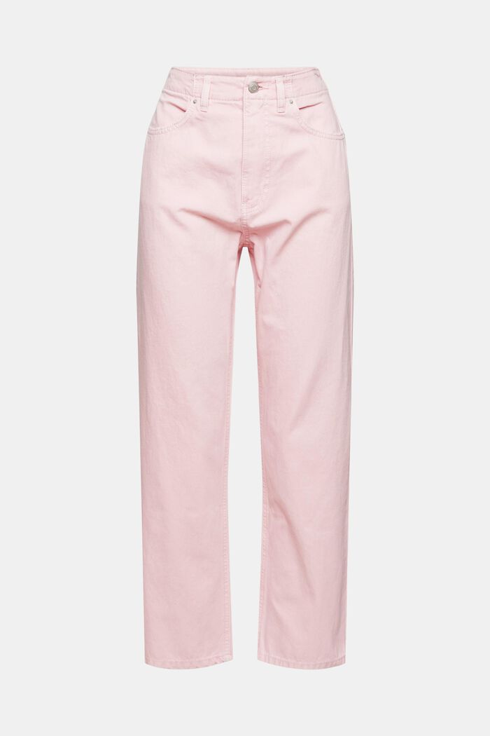 S konopím: kalhoty s rovnými nohavicemi, LIGHT PINK, detail image number 8