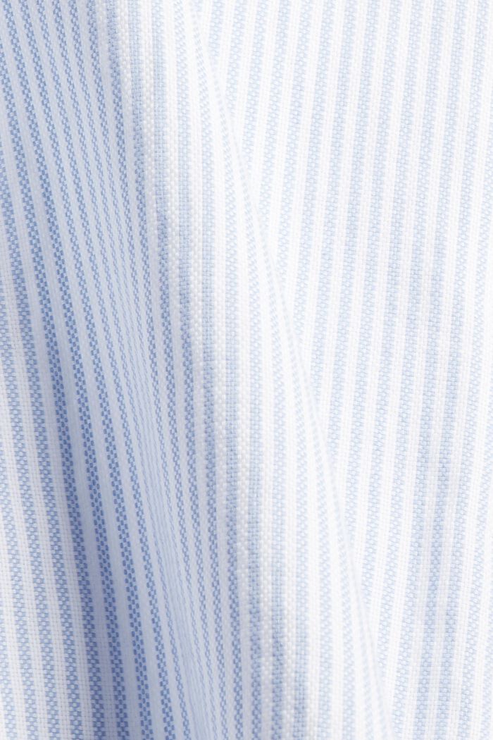 Košilová halenka ze 100% bio bavlny, PASTEL BLUE, detail image number 4