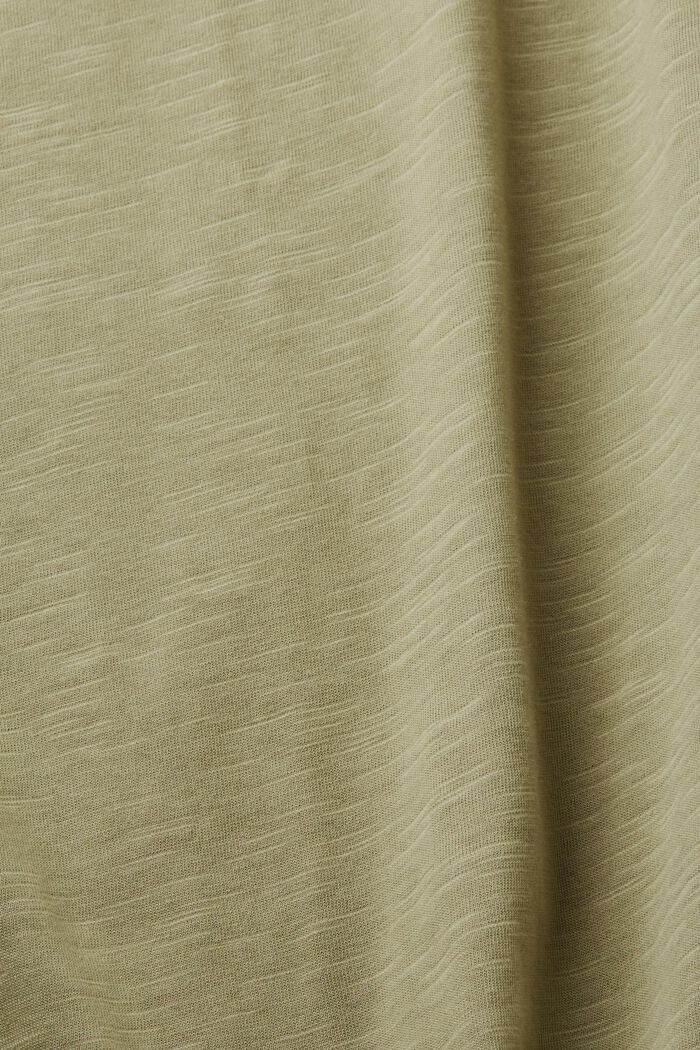 Tričko z bavlny slub, LIGHT KHAKI, detail image number 5