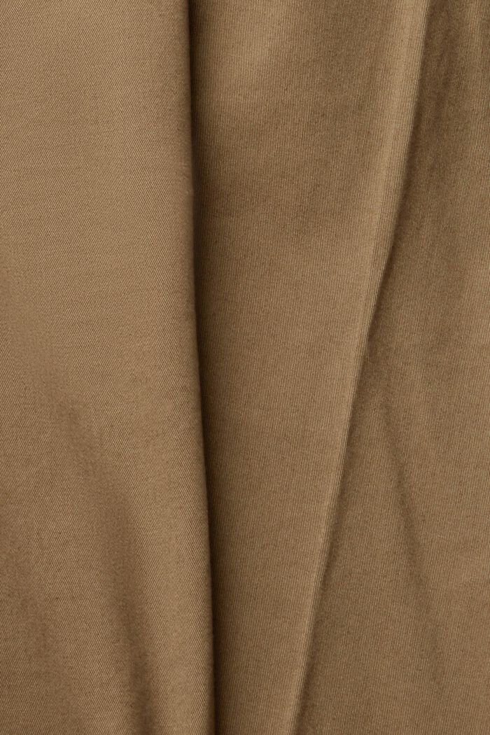 Strečové kalhoty chino z bavlny, BEIGE, detail image number 1