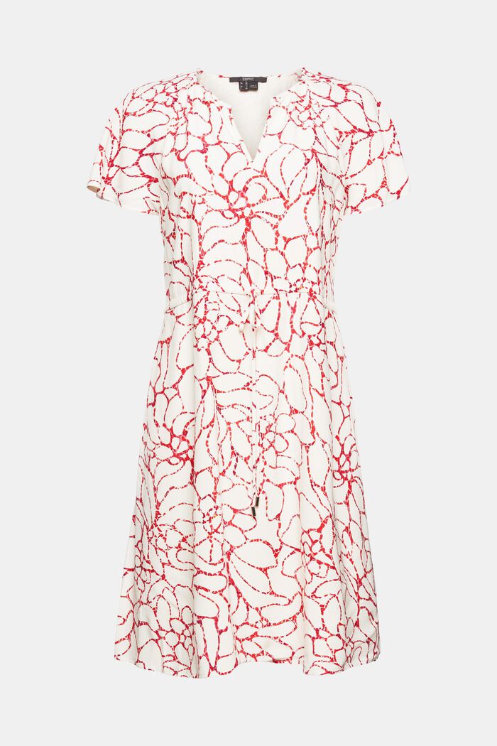 Vzorované midi šaty, LENZING™ ECOVERO™, ICE, detail image number 6