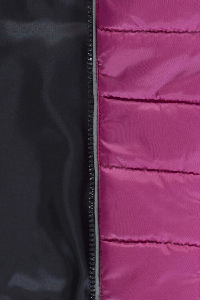 Prošívaná bunda s kapucí, PINK, detail image number 2