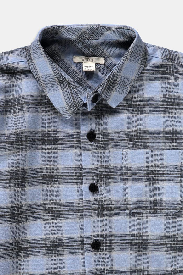 Flanelová košile s károvaným vzorem, BRIGHT BLUE, detail image number 2