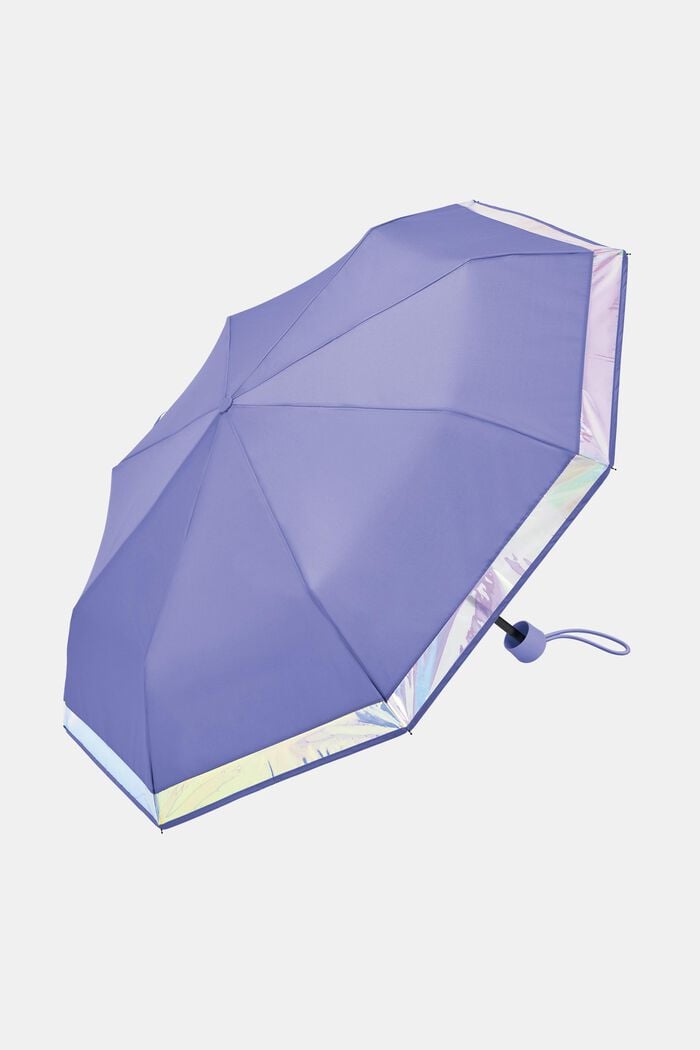 Skládací deštník s duhovým lemem, ONE COLOR, detail image number 0