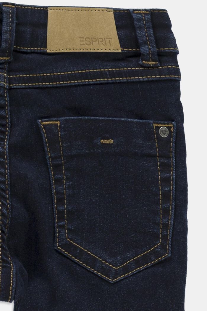 Strečové džíny z bavlněné směsi, BLUE RINSE, detail image number 2