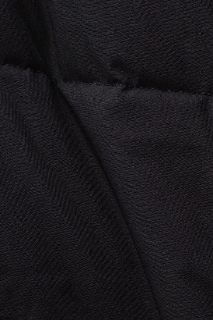 Kabát z prachového peří, BLACK, detail image number 5