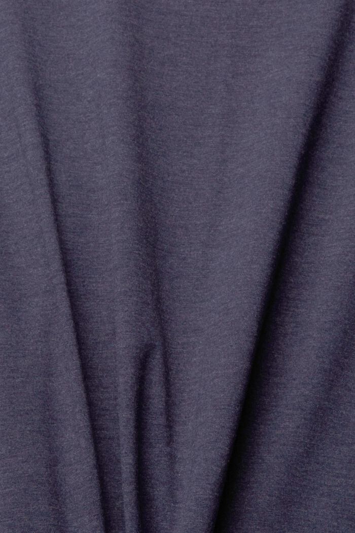 Žerzejová noční košile, NAVY, detail image number 4
