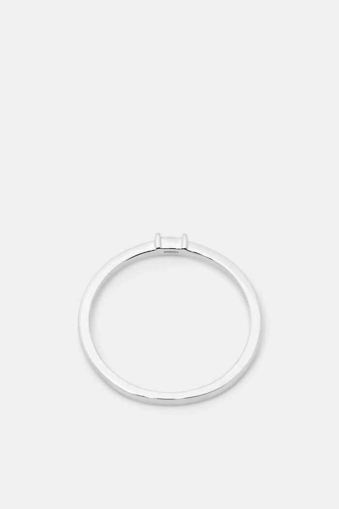 Prsten se zirkonií, sterlingové stříbro, SILVER, detail image number 0