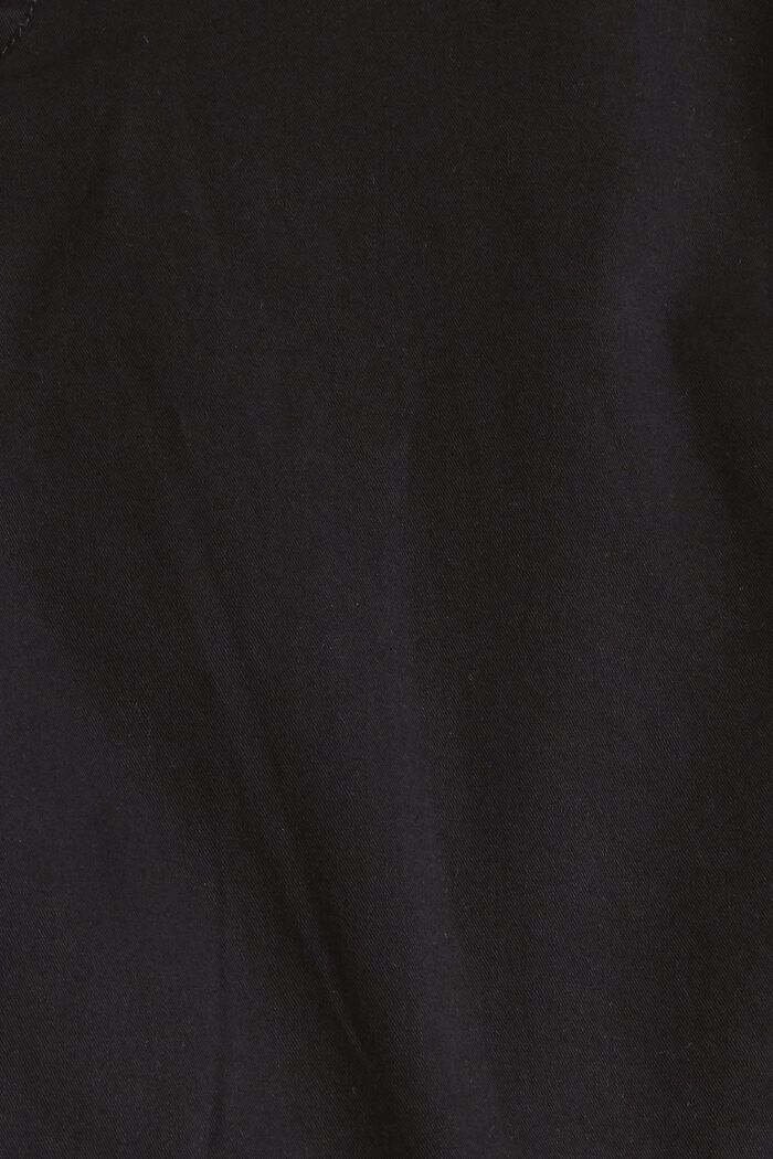 Šortky s tkaným opaskem, BLACK, detail image number 1