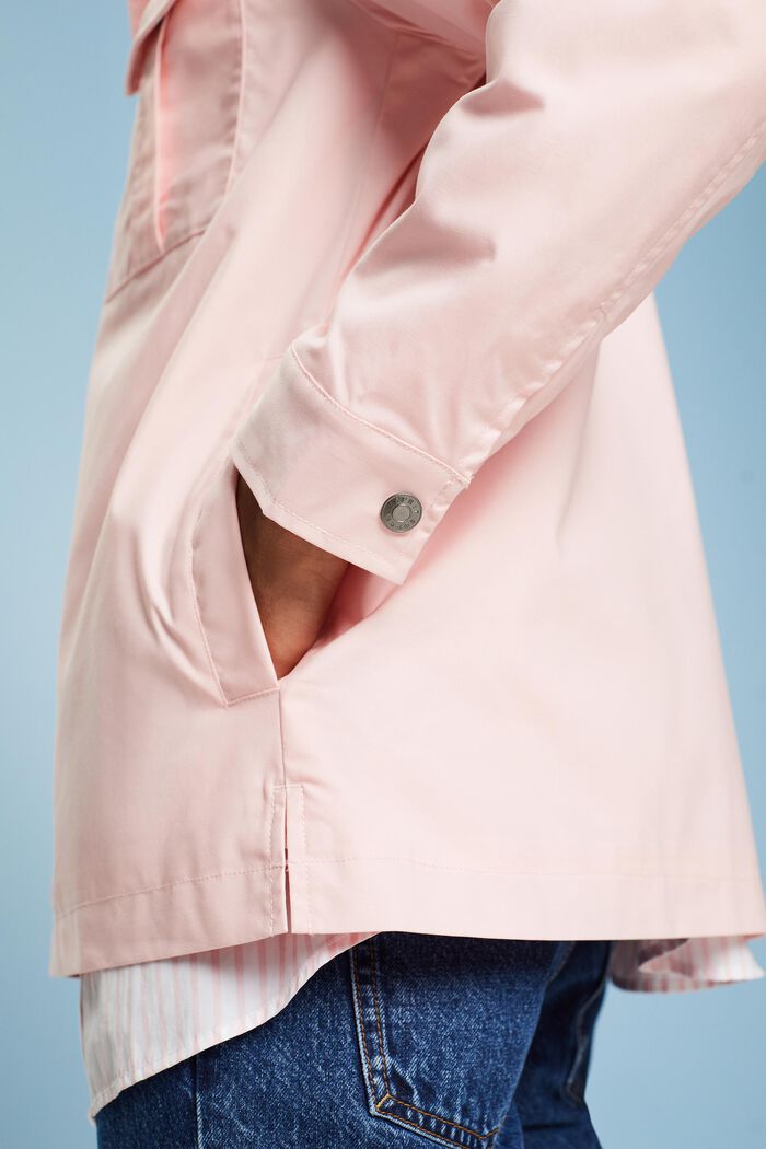 Košilová bunda z kepru, PASTEL PINK, detail image number 3